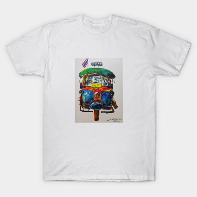 Tuk-Tuk T-Shirt by eathummus